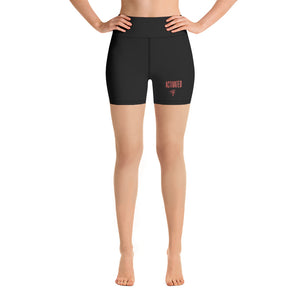 Activated AF. Yoga Shorts - Black