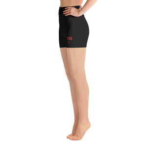 Activated AF. Yoga Shorts - Black