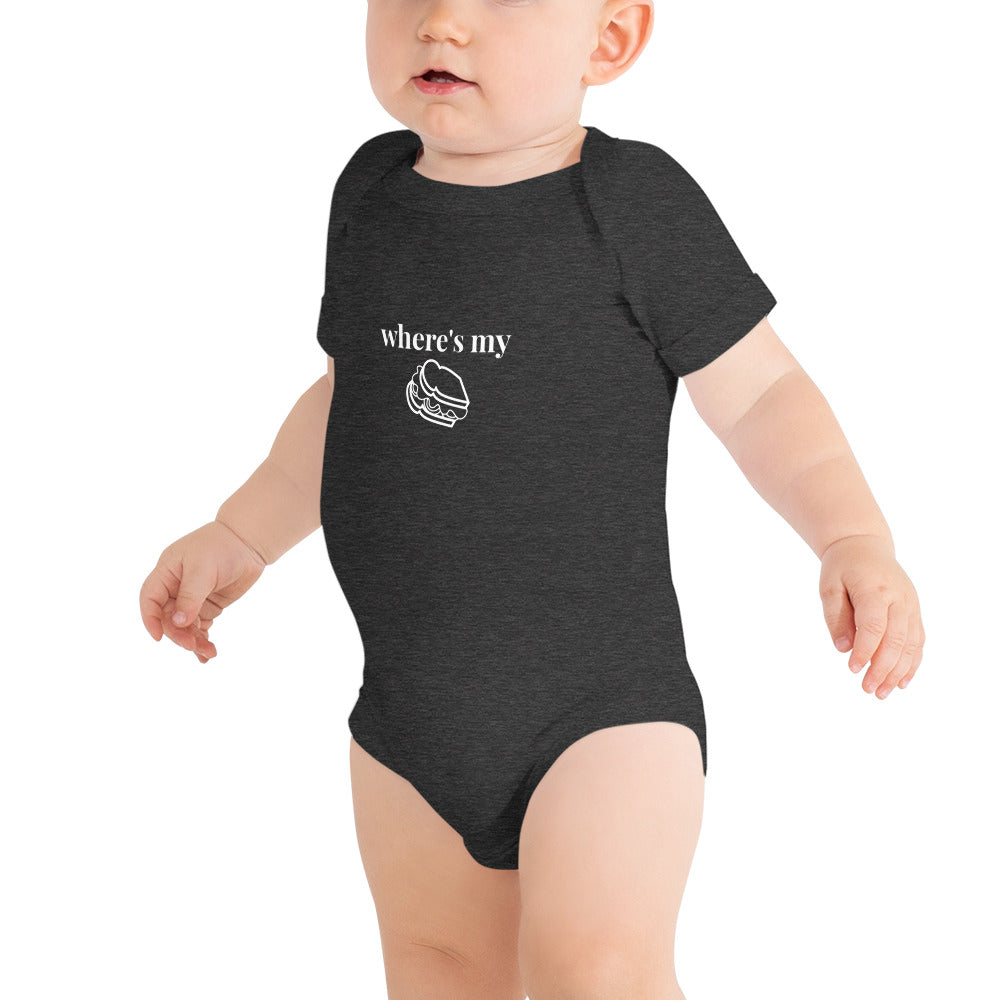 Where's My Sandwich Baby Onesie