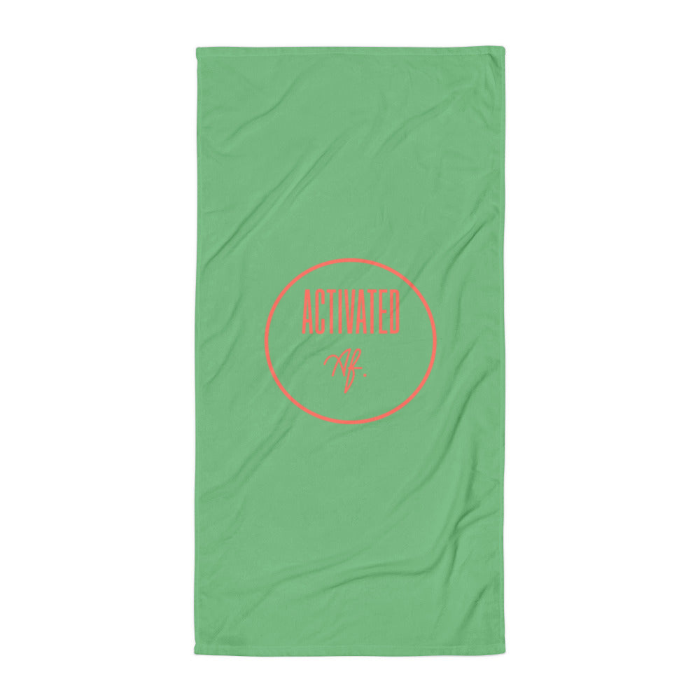 Activated AF. Beach Towel - Watermelon
