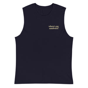 Where's My Sandwich Unisex Muscle Shirt
