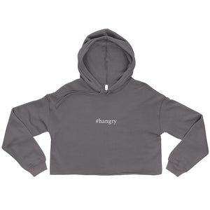 #Hangry Cropped Hoodie